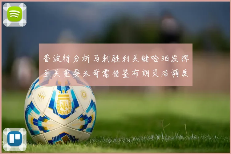 香波特分析马刺胜利关键哈珀发挥至关重要米奇需借鉴布朗灵活调度